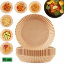 Kit 50 Lining Disposable Paper Special For Air Fryer Kitchen Fryer Gourmet Food-Fast Delivery to Brazil