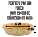 Kit 50 Lining Disposable Paper Special For Air Fryer Kitchen Fryer Gourmet Food-Fast Delivery to Brazil