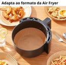 Kit 50 Lining Disposable Paper Special For Air Fryer Kitchen Fryer Gourmet Food-Fast Delivery to Brazil