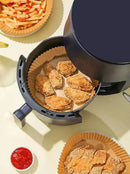 Kit 50 Lining Disposable Paper Special For Air Fryer Kitchen Fryer Gourmet Food-Fast Delivery to Brazil