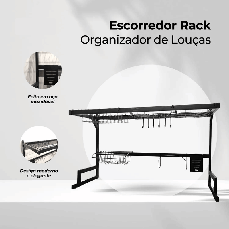 Escorredor Rack de Inox