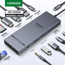 Estação Dock USB 4K120Hz DP Tipo-C USB3.2 Gen2