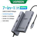 Estação Dock USB 4K120Hz DP Tipo-C USB3.2 Gen2
