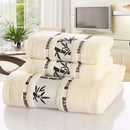 Conjunto de Toalhas de Fibra de Bambu Adulto