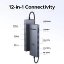 Estação Dock USB 4K120Hz DP Tipo-C USB3.2 Gen2