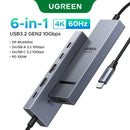 Estação Dock USB 4K120Hz DP Tipo-C USB3.2 Gen2