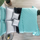 Kit Cobre Leito Dupla Face Casal Bordado