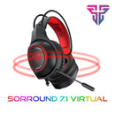Headset Gamer RGB Sniper 7.1 USB Fantech HG16