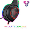 Headset Gamer RGB Sniper 7.1 USB Fantech HG16
