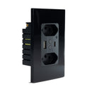 Tomada Dupla Inteligente Smart Wifi Bivolt C/ Usb Alexa 10 A